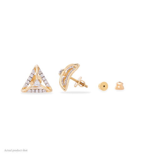 Centre Spark Trinity Diamond Studs