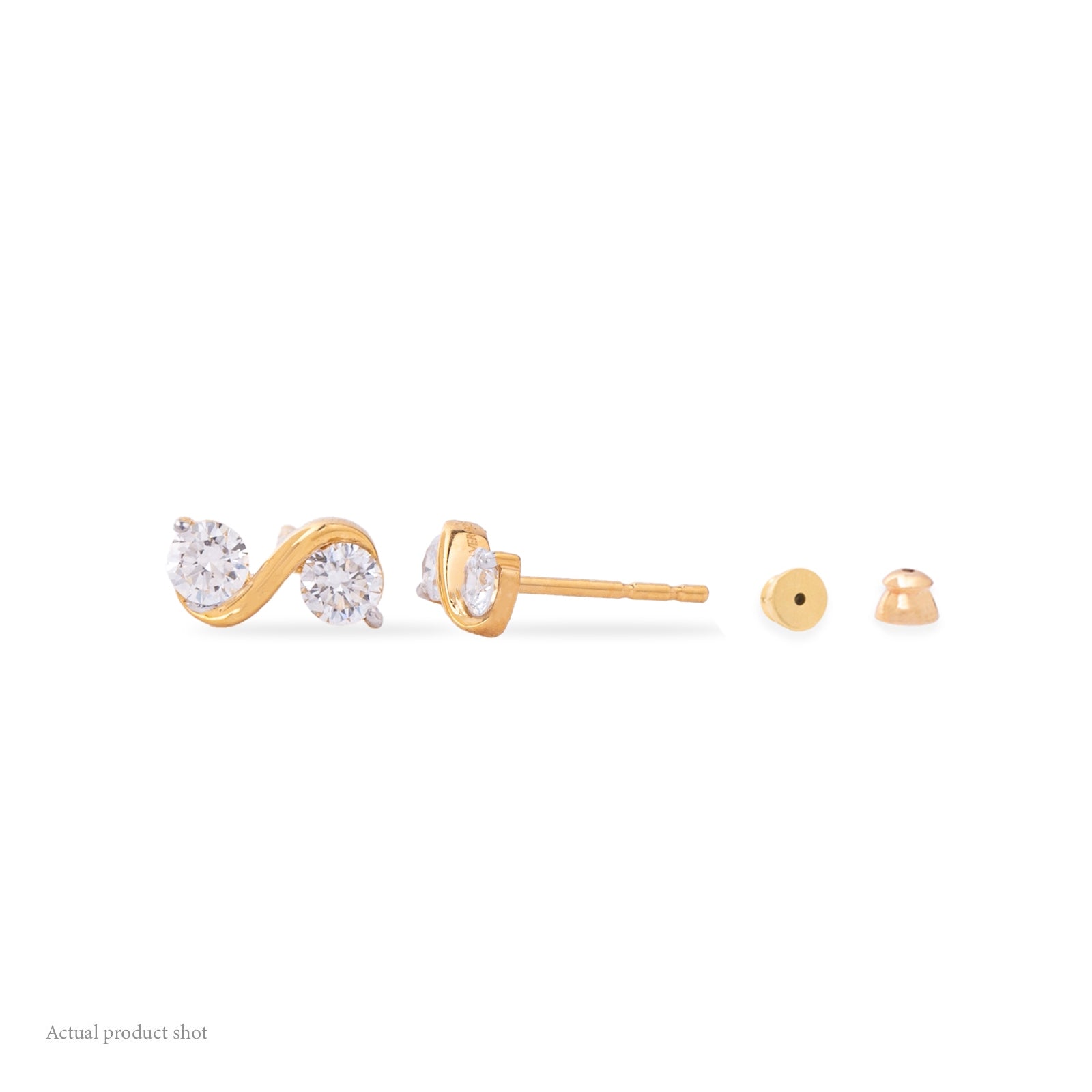 Infinity Diamond Earrings
