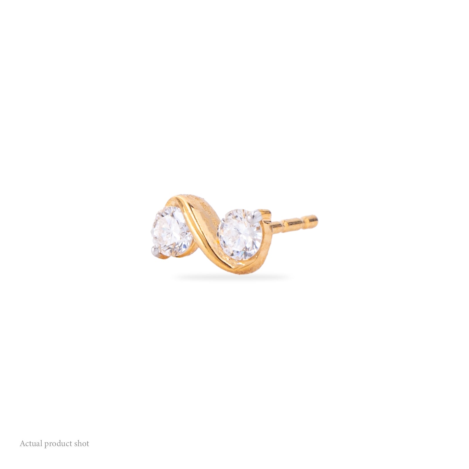 Infinity Diamond Earrings