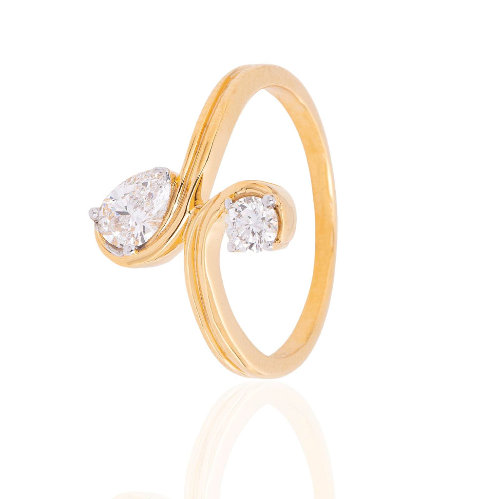 Swan Diamond Ring