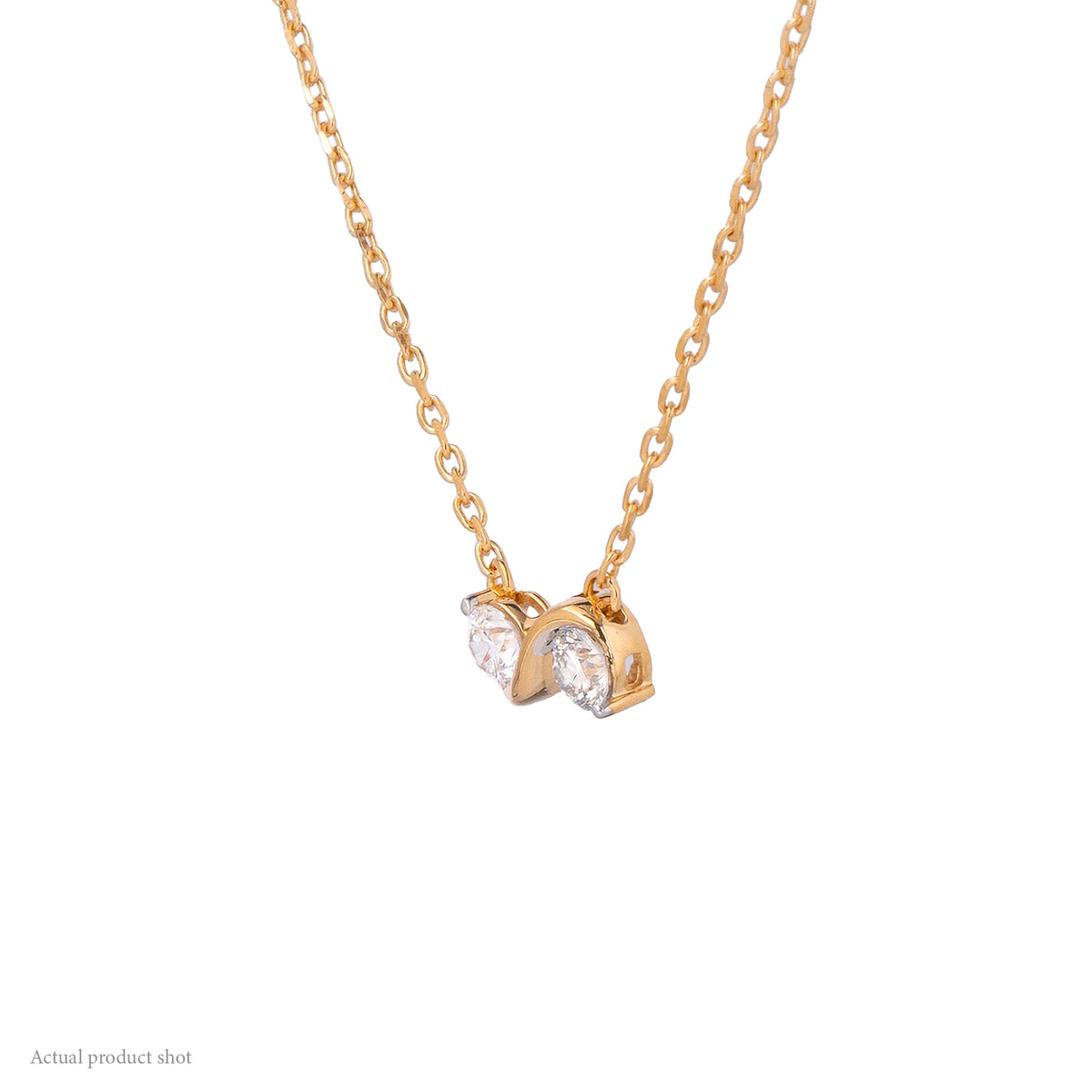 Infinity Diamond Necklace