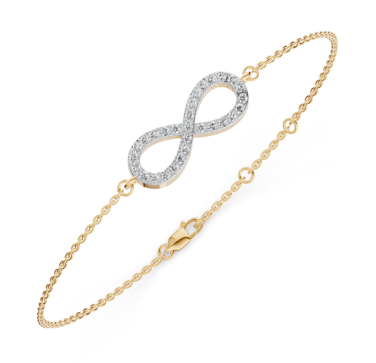 Infinity Diamond Bracelet