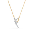 Eternal Knot Diamond Necklace
