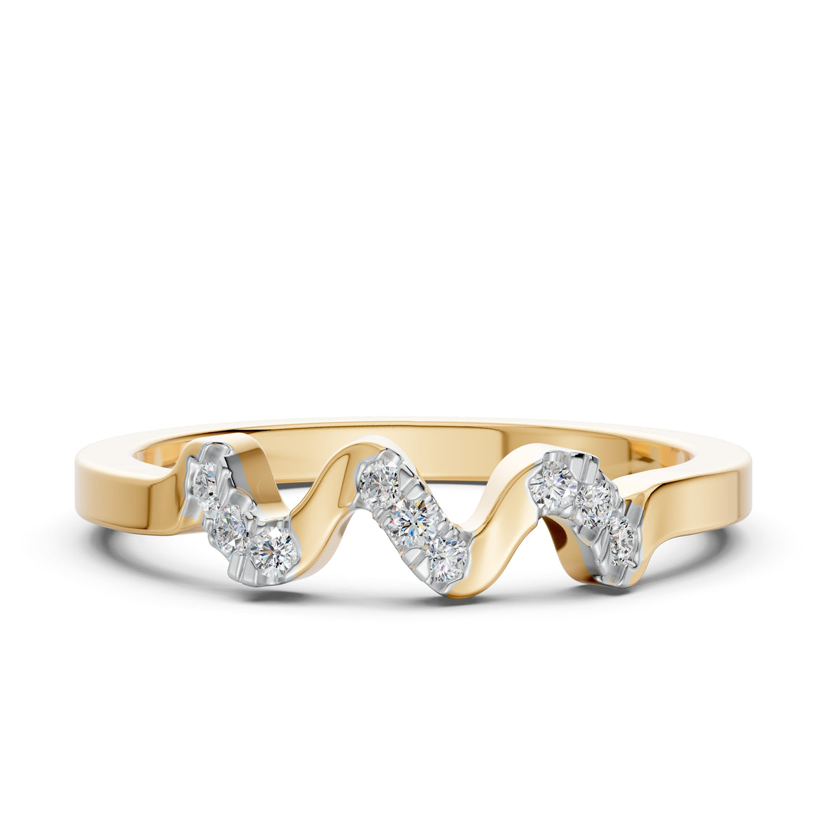 Go With the Flow Diamond Band