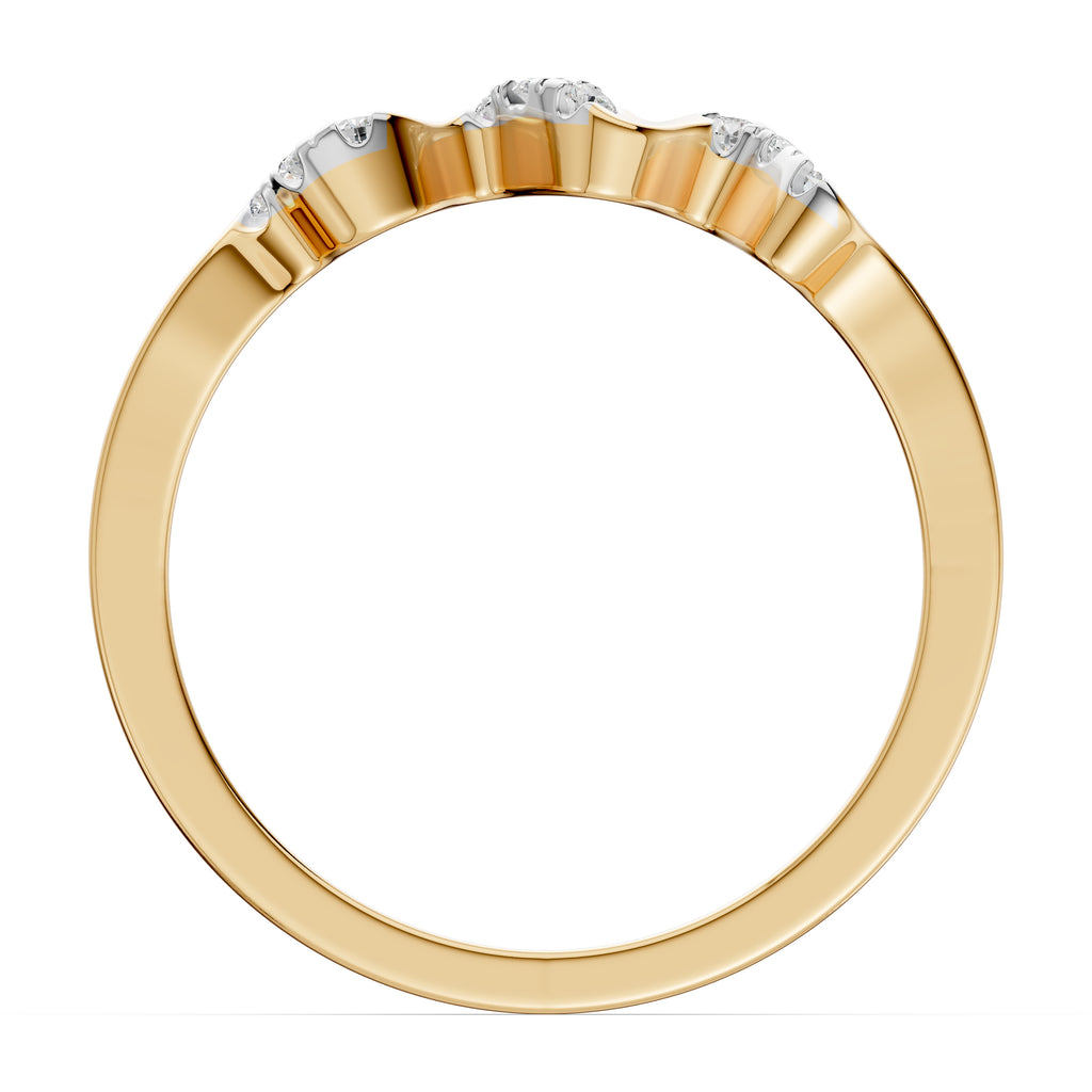 Go With the Flow Diamond Band