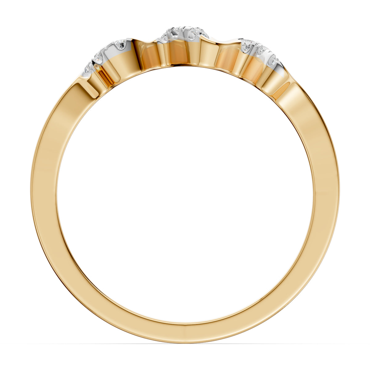 Go With the Flow Diamond Band