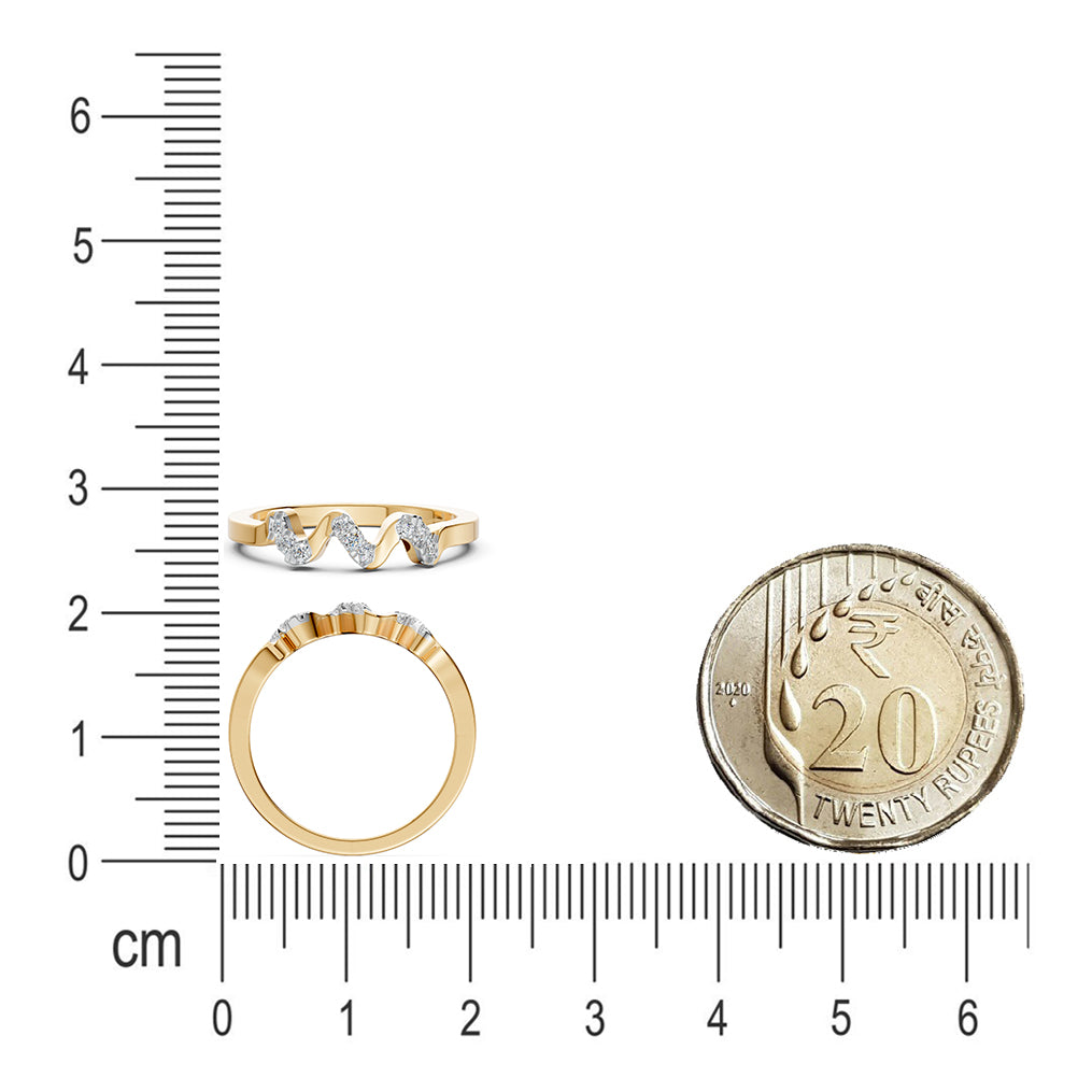 Go With the Flow Diamond Band