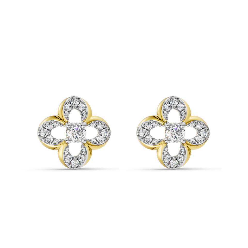 Clover Diamond Earrings