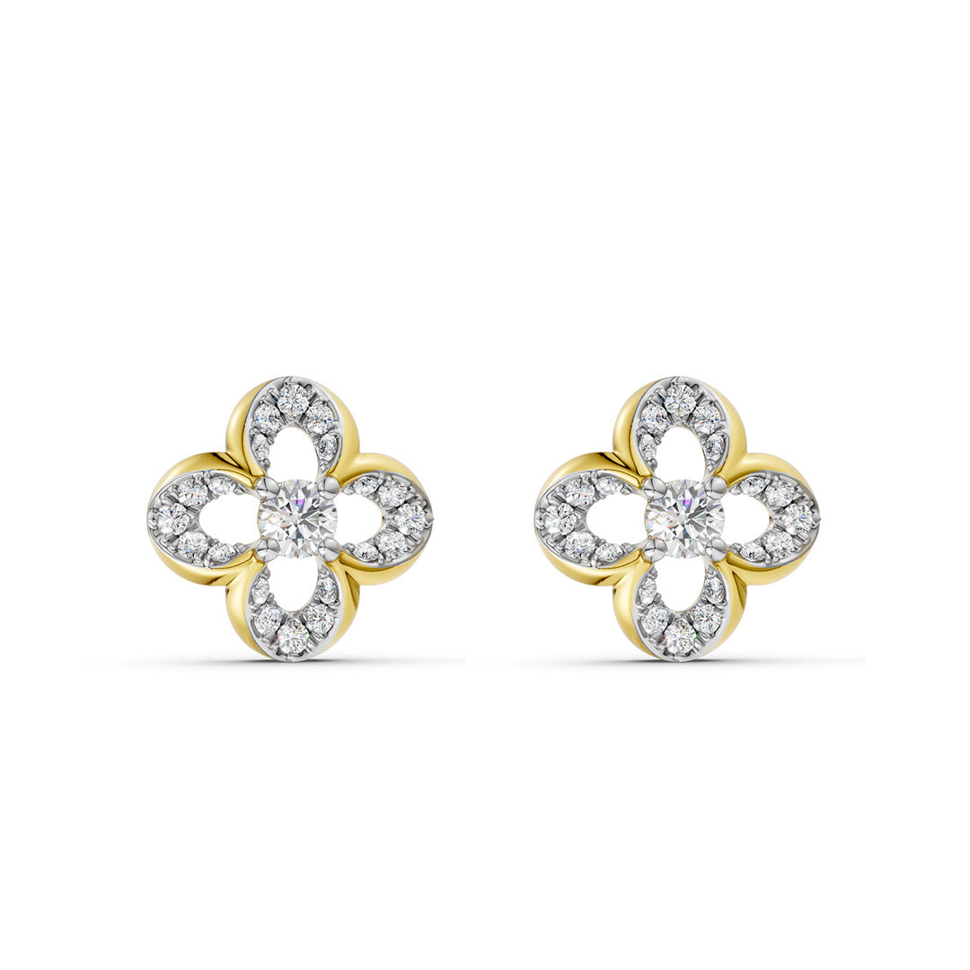 Clover Diamond Earrings