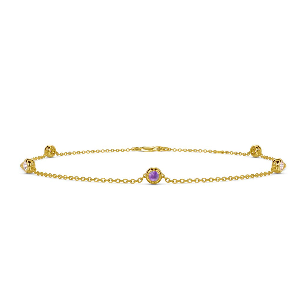 Berry Bloom Colourstone Bracelet