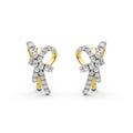 Eternal Knot Diamond Earrings