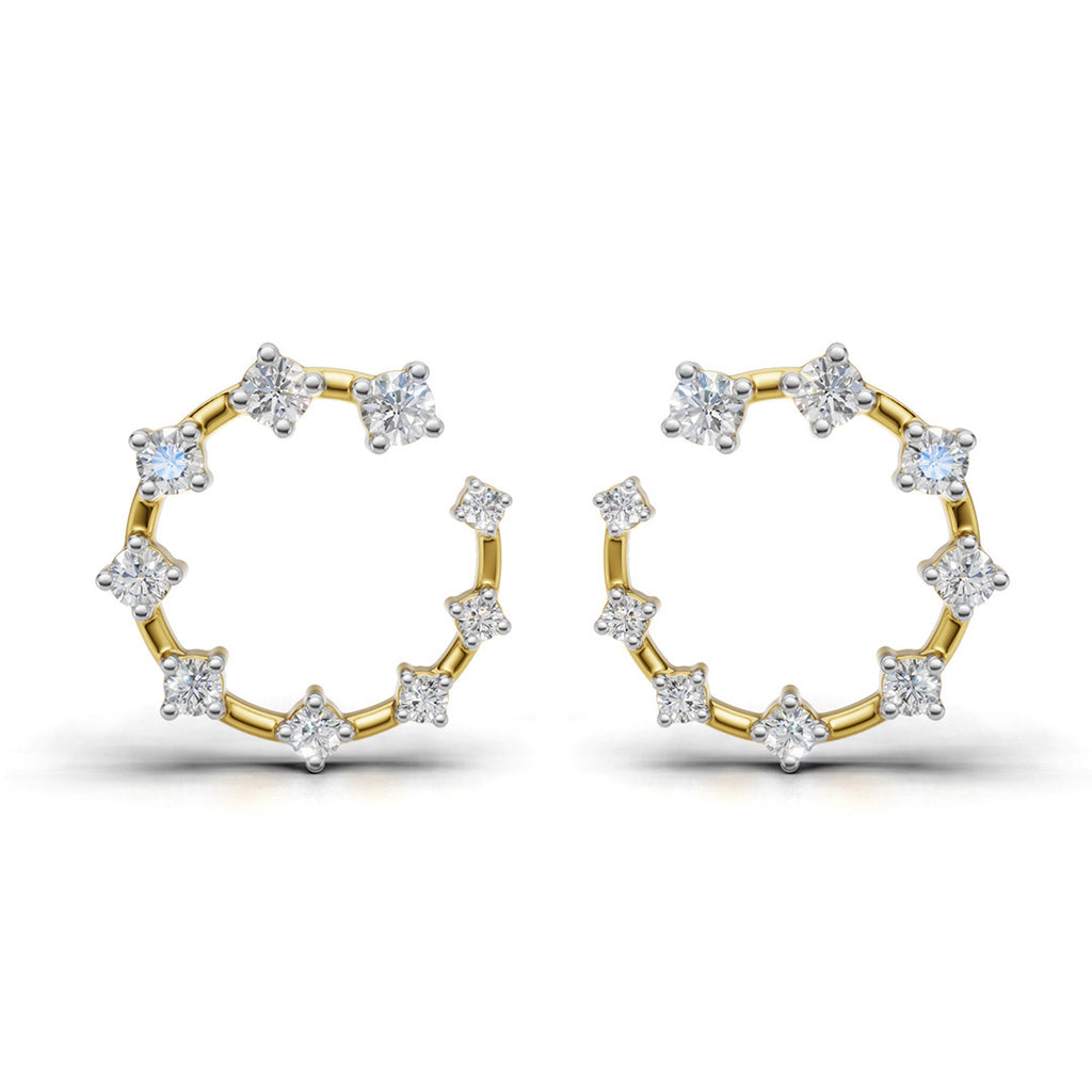 Starry Night Diamond Earrings