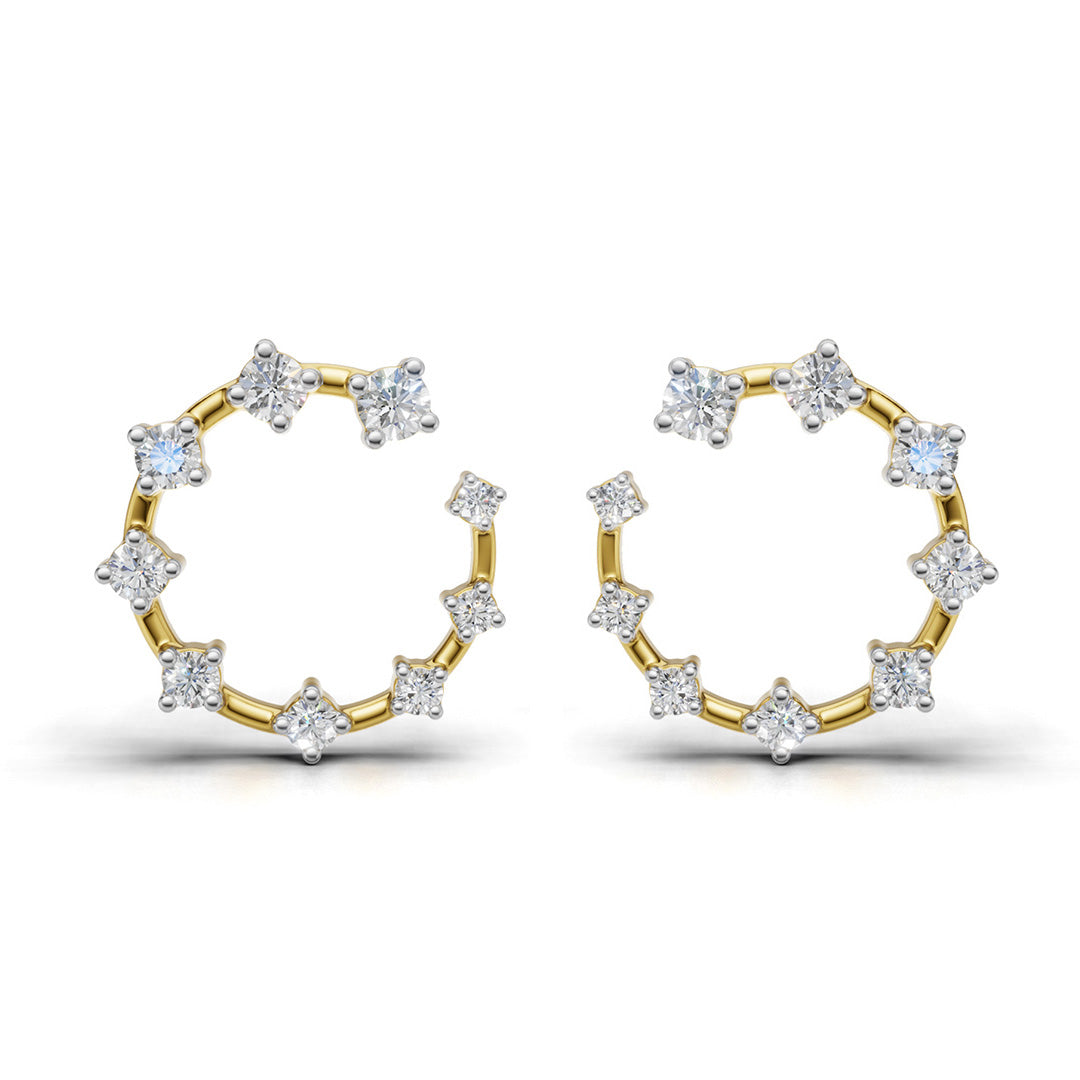 Starry Night Diamond Earrings