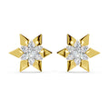 North Star Stud Diamond Earrings
