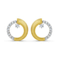 Floating Star Diamond Earrings