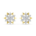 Nova Starburst Diamond Earrings