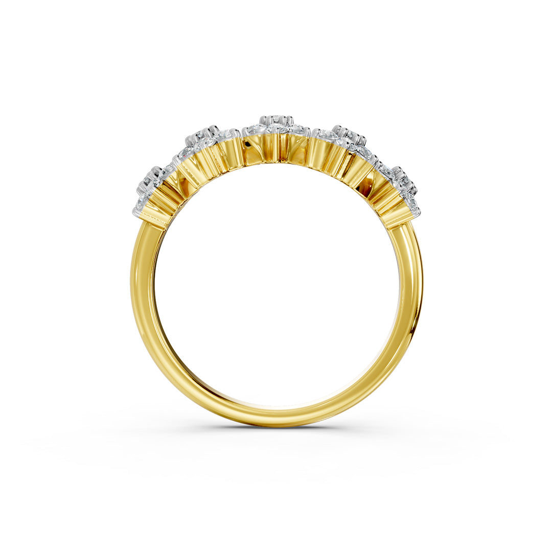 Blossom Floral Diamond Ring