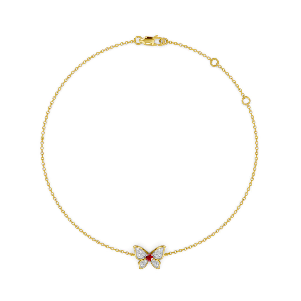 Butterfly Diamond Bracelet