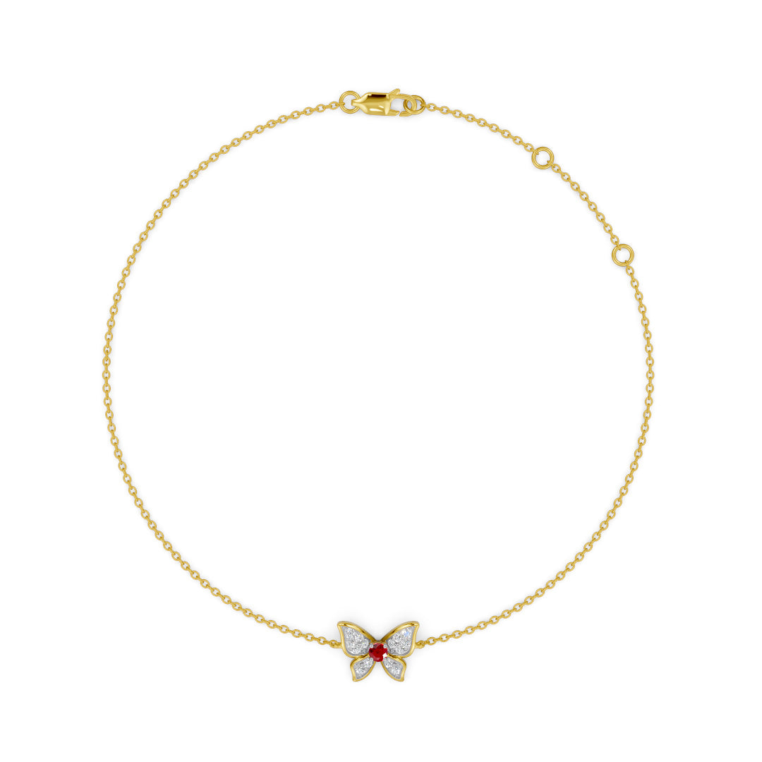 Butterfly Diamond Bracelet