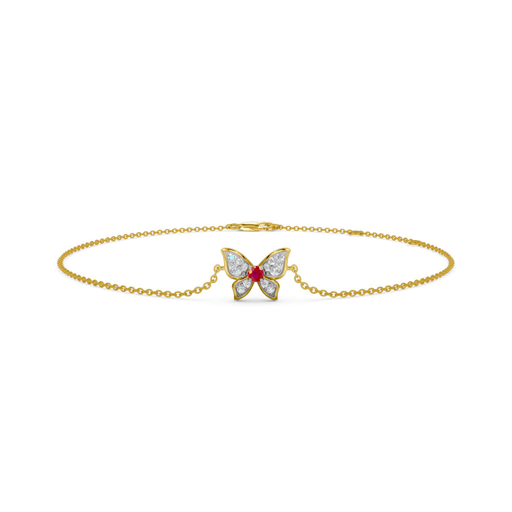 Butterfly Diamond Bracelet