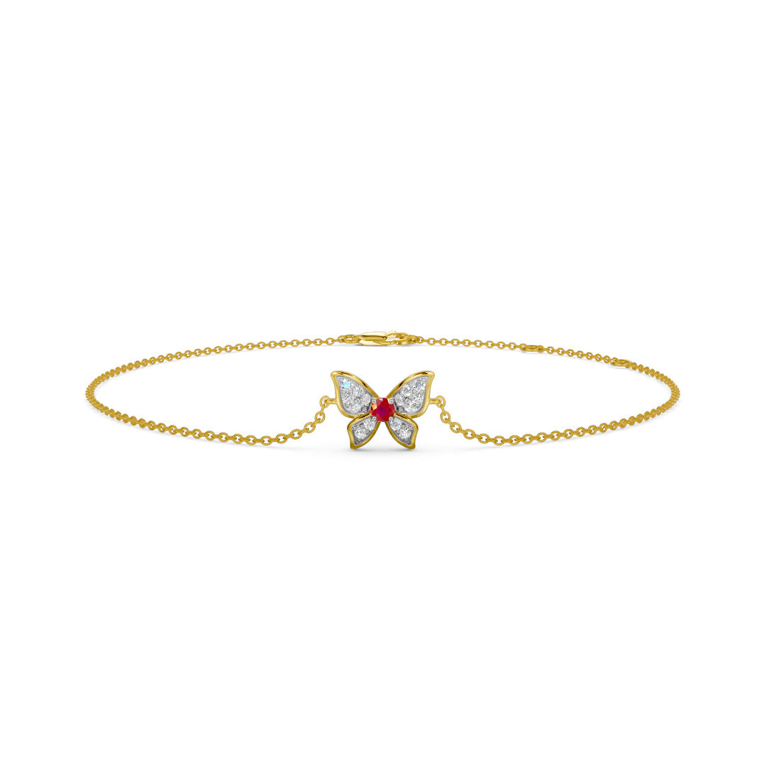 Butterfly Diamond Bracelet