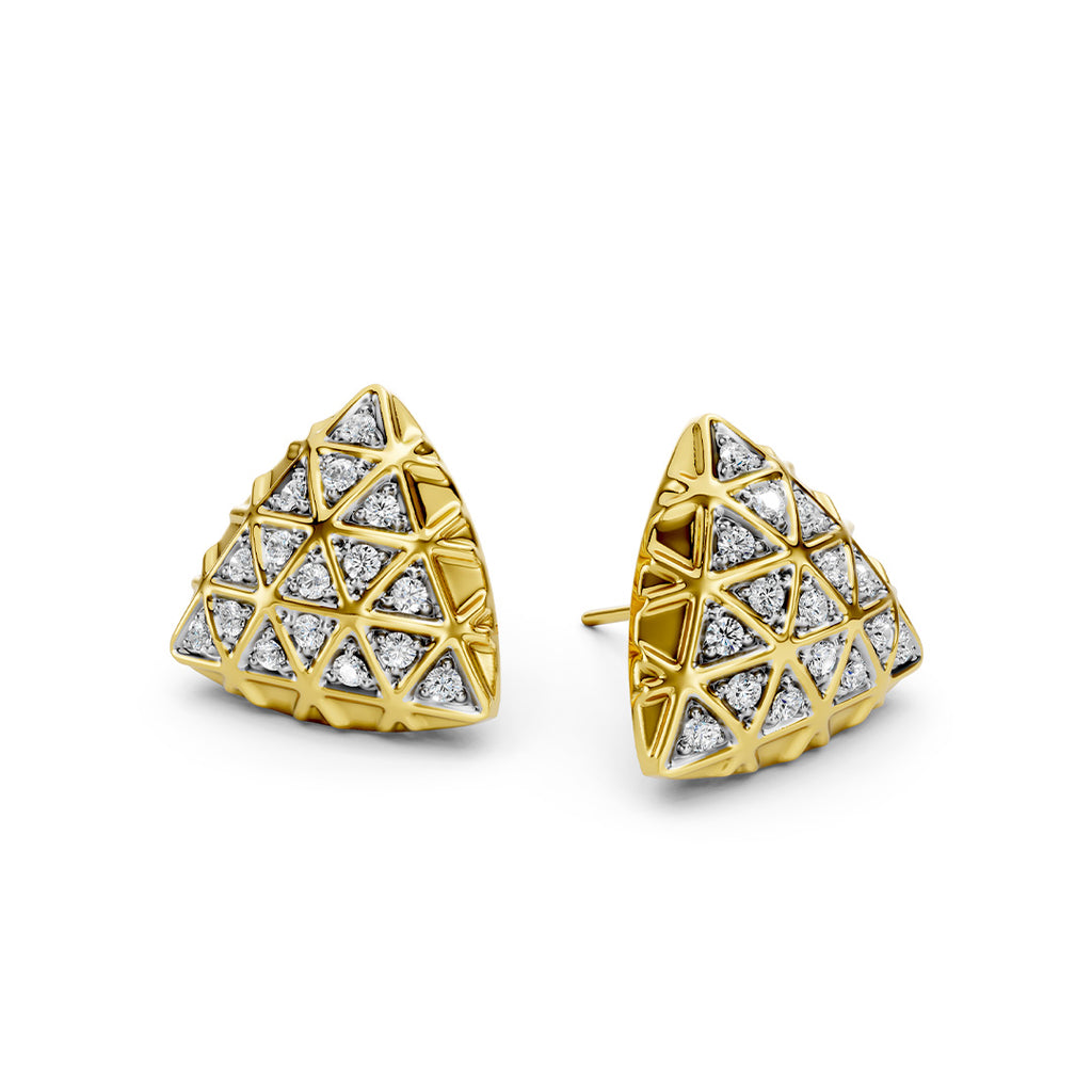Tessera Prism Diamond Studs