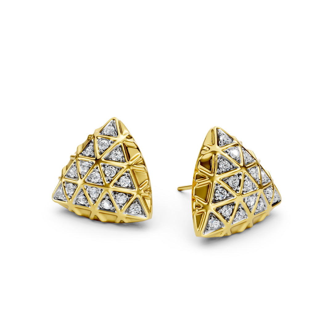 Tessera Prism Diamond Studs
