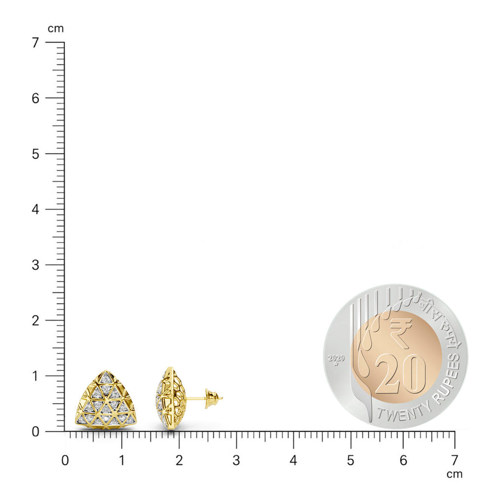 Tessera Prism Diamond Studs
