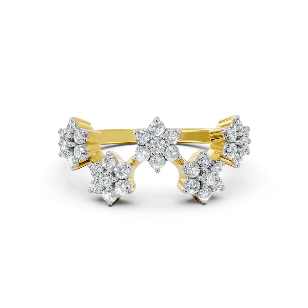 Blossom Floral Diamond Ring