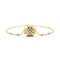 Stella Floral Diamond Chain Bracelet