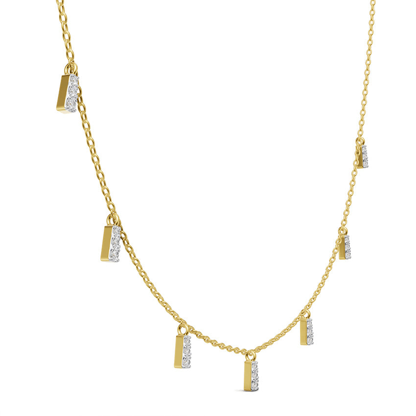 Everyday Diamond Station Necklace