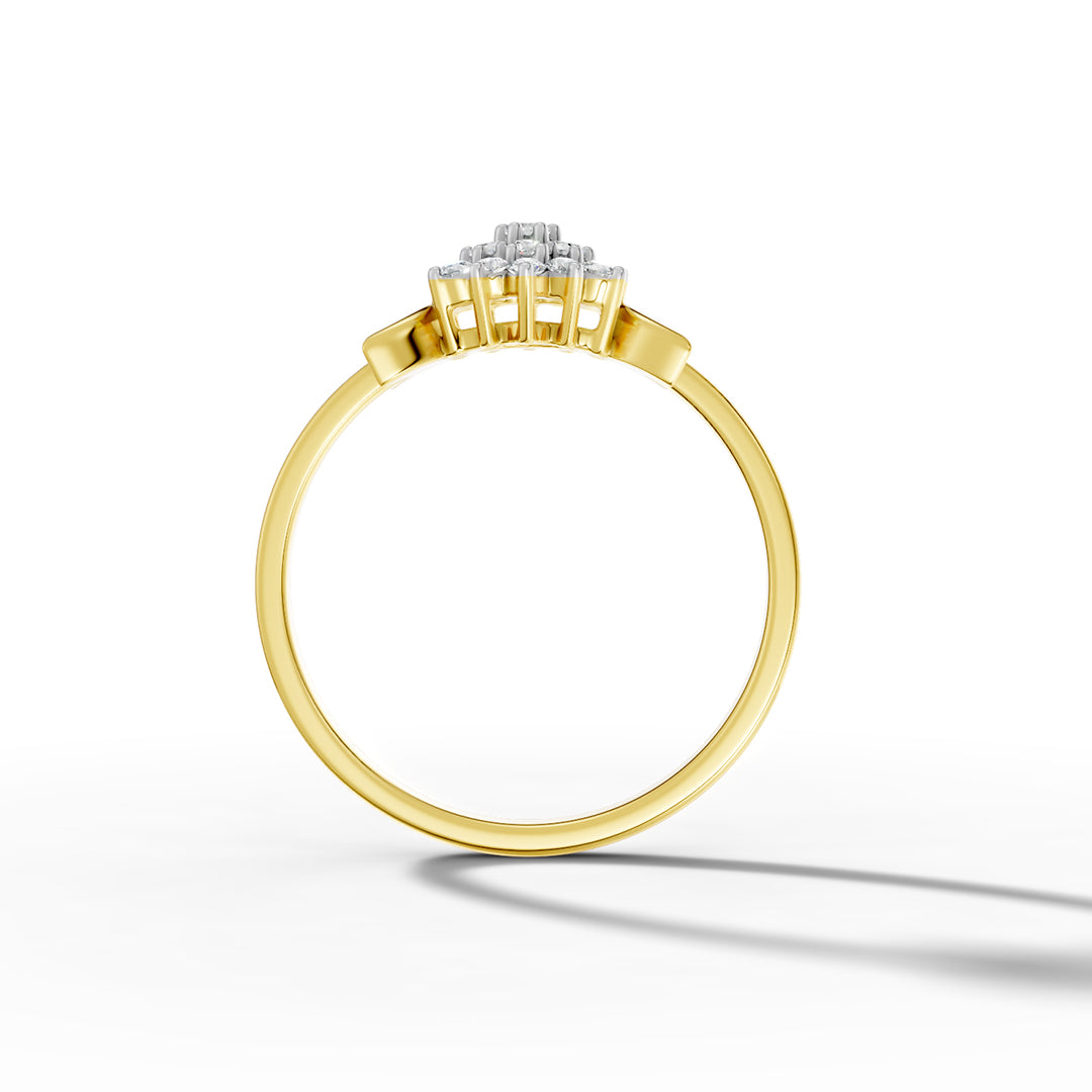 Jasmine Cluster Diamond Ring