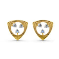 Triple Spark Diamond Earrings