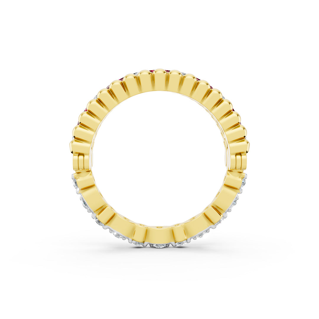 Trio Shift Convertible Stacked Diamond Ring