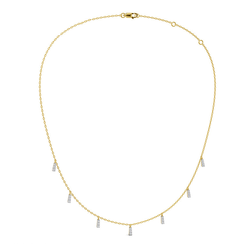 Everyday Diamond Station Necklace