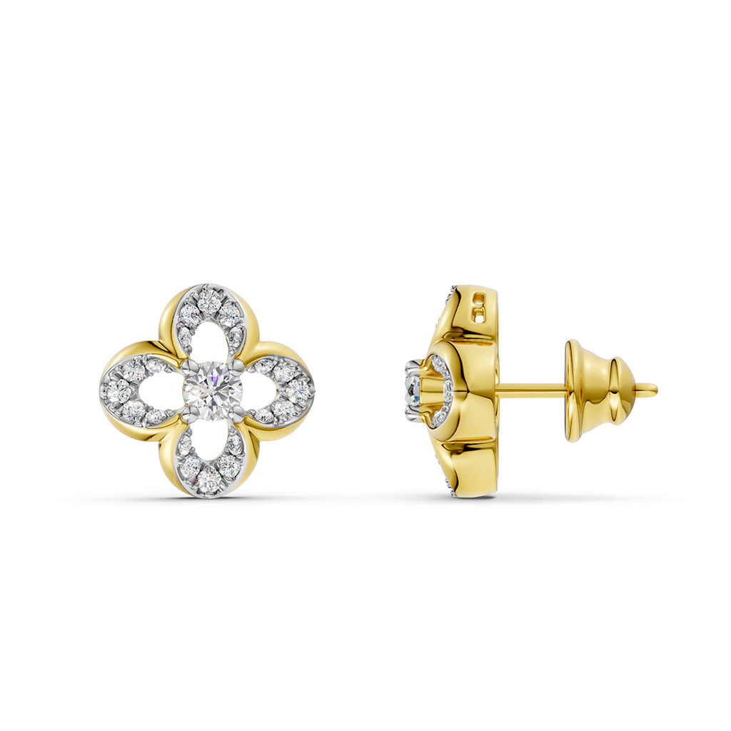 Clover Diamond Earrings