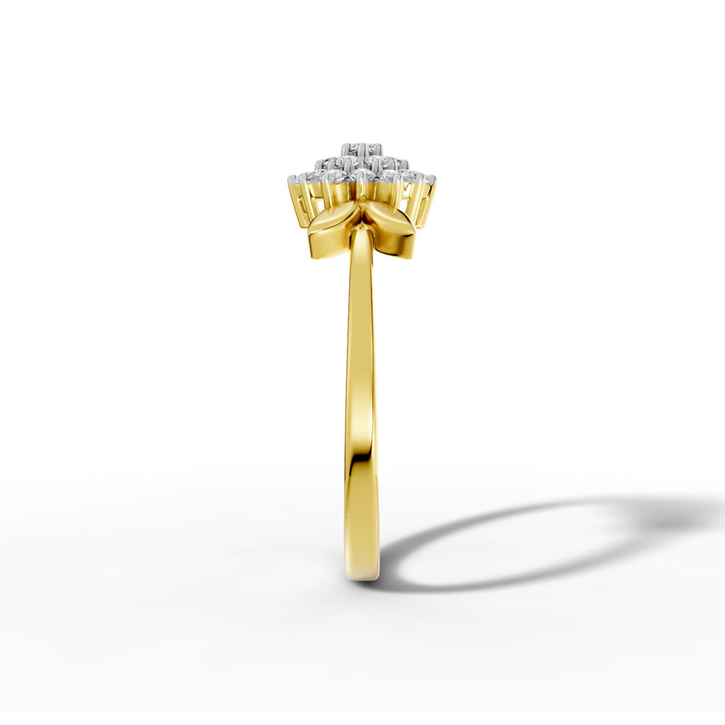 Jasmine Cluster Diamond Ring