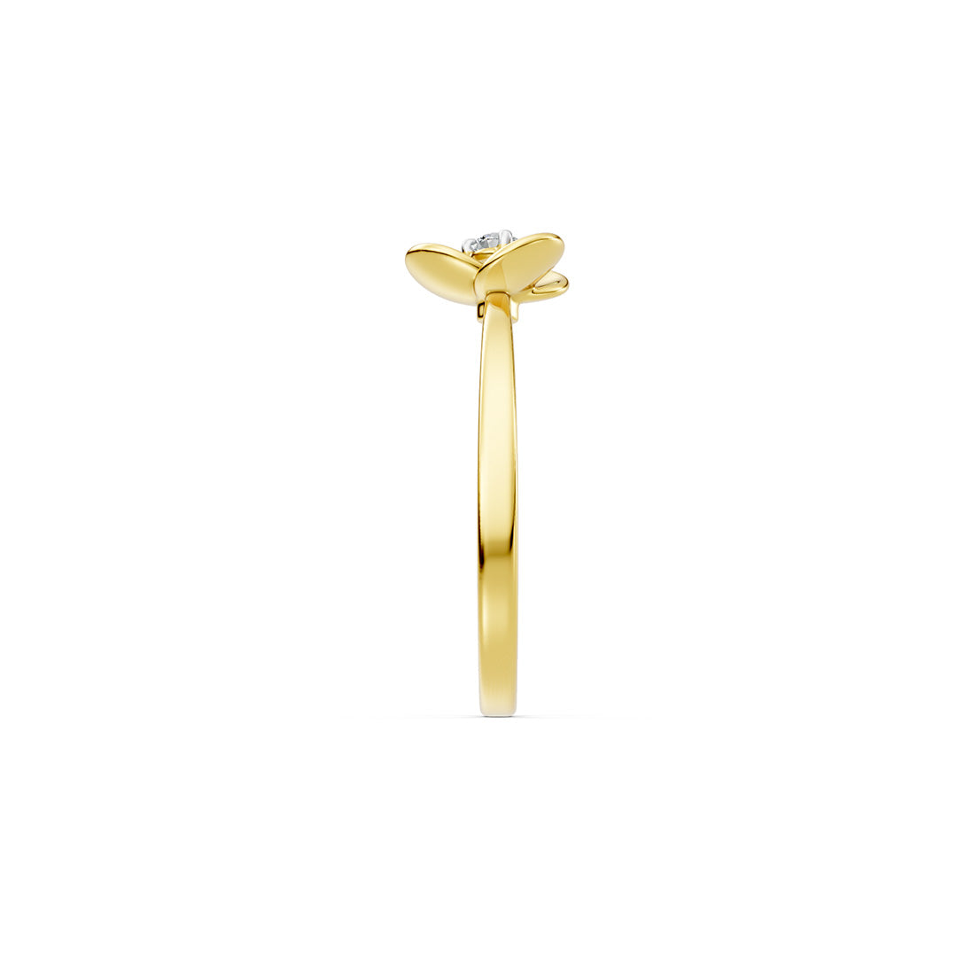 Floret Bloom Diamond Ring