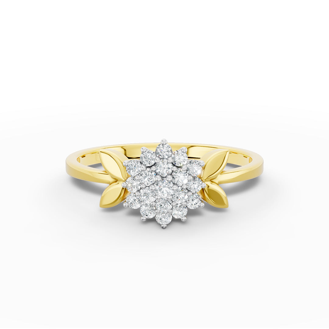Jasmine Cluster Diamond Ring