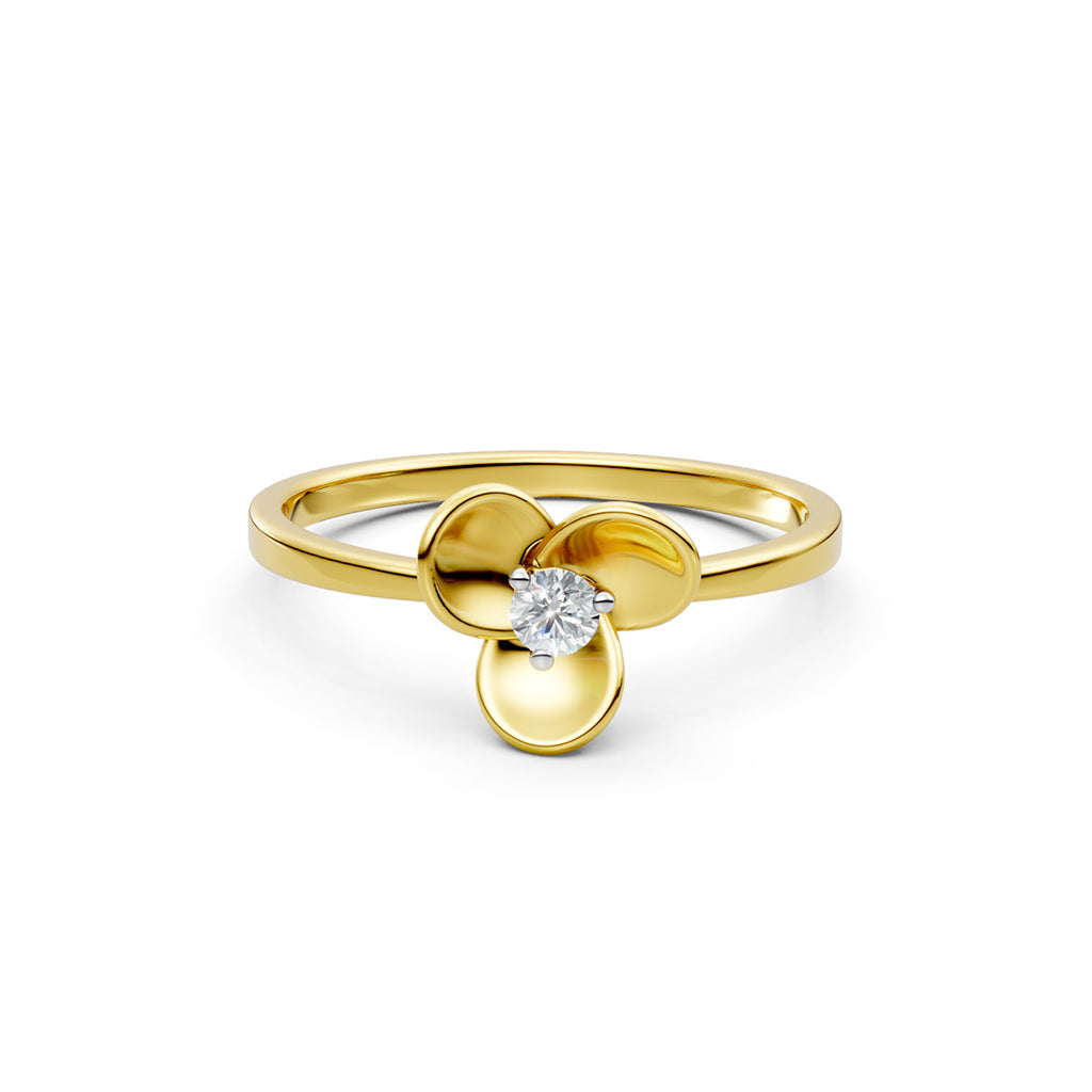 Floret Bloom Diamond Ring