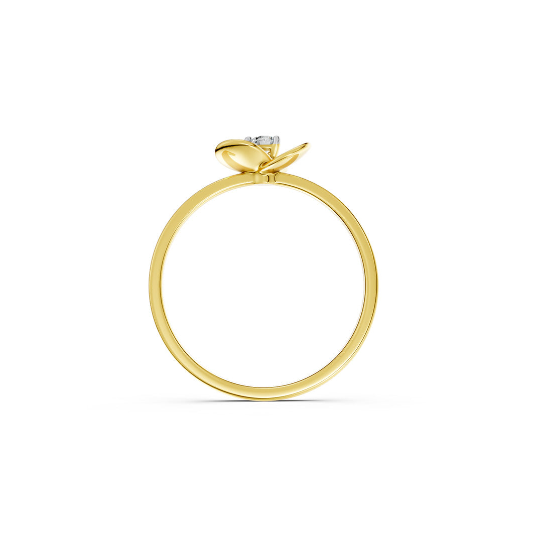 Floret Bloom Diamond Ring