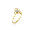 Honey Bloom Floral Diamond Ring