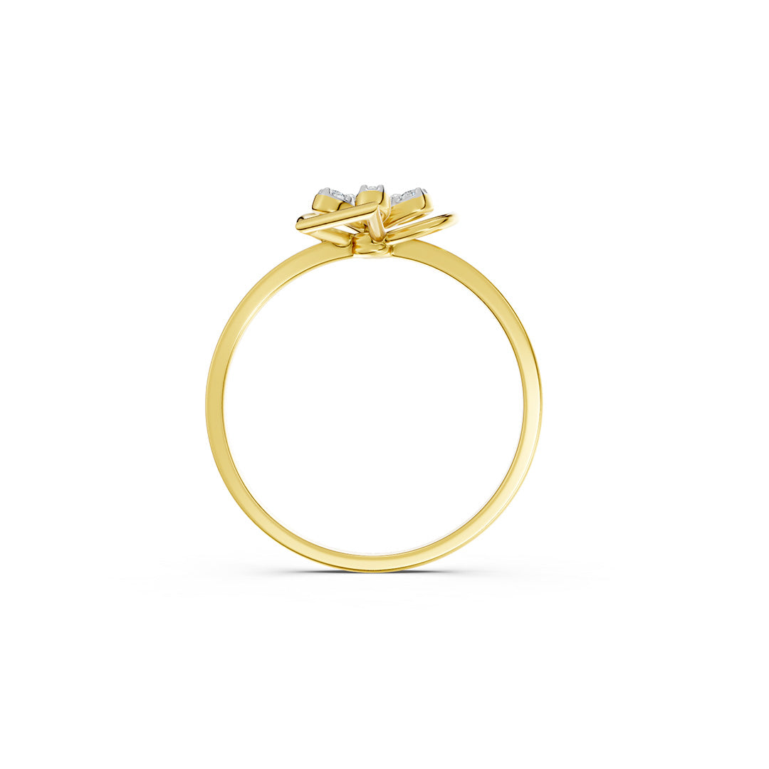 Periwinkle Diamond Ring