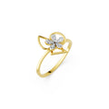 Periwinkle Diamond Ring