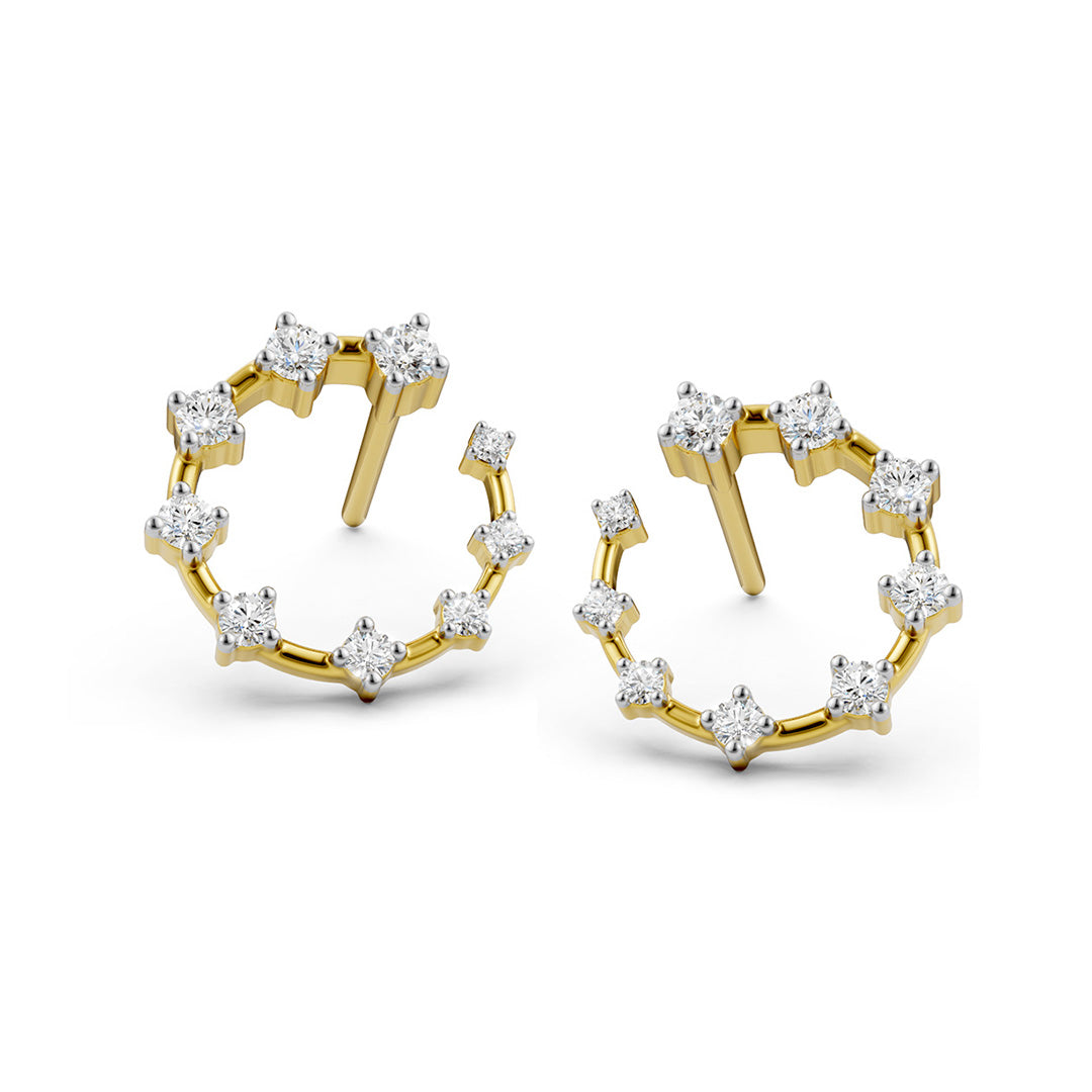 Starry Night Diamond Earrings