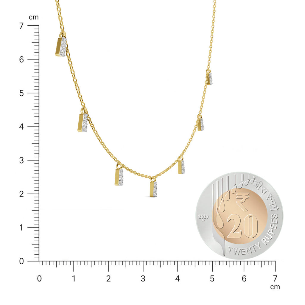 Everyday Diamond Station Necklace