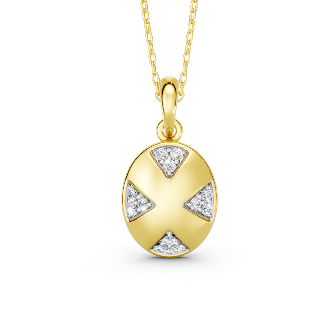 Guiding Light Diamond Pendant