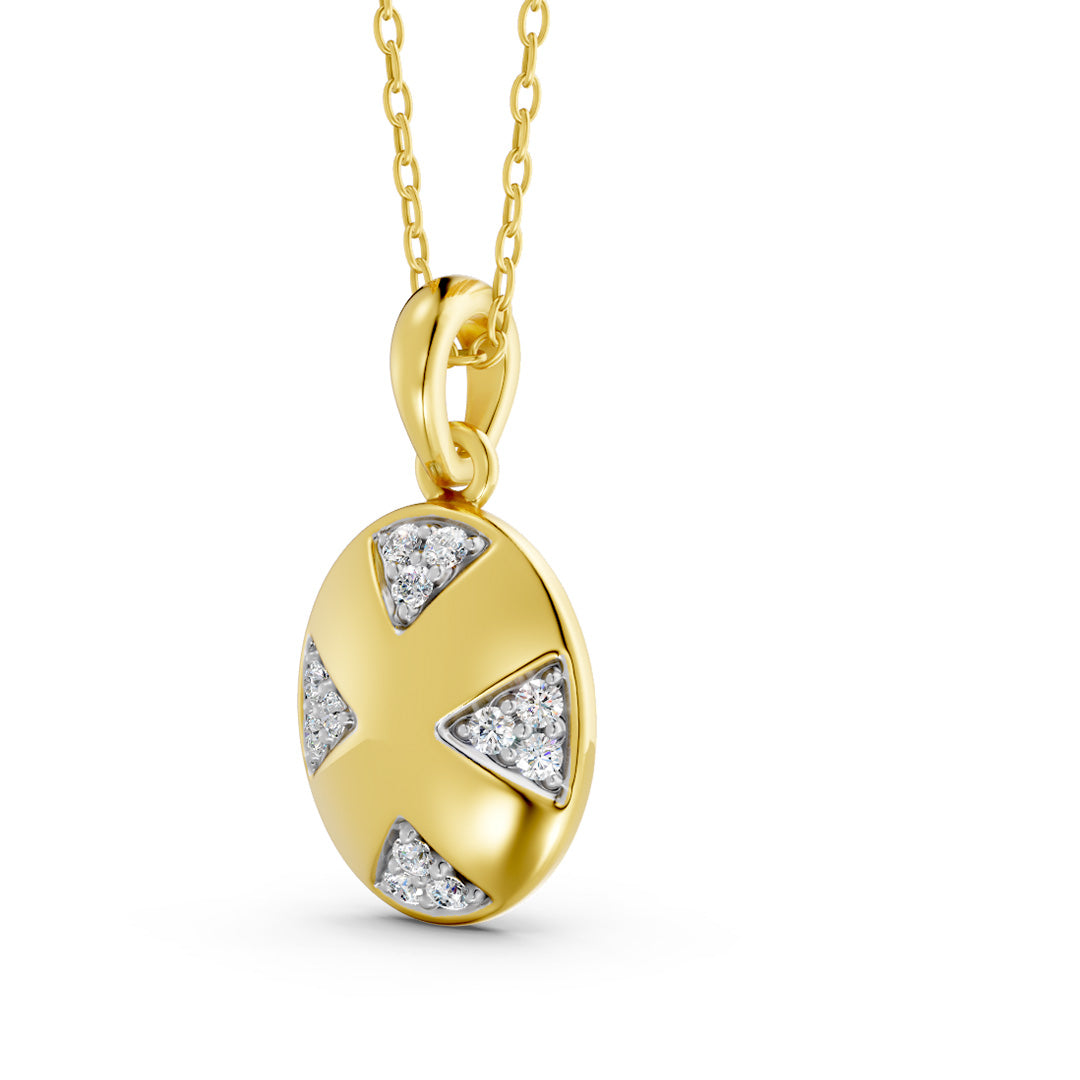 Guiding Light Diamond Pendant