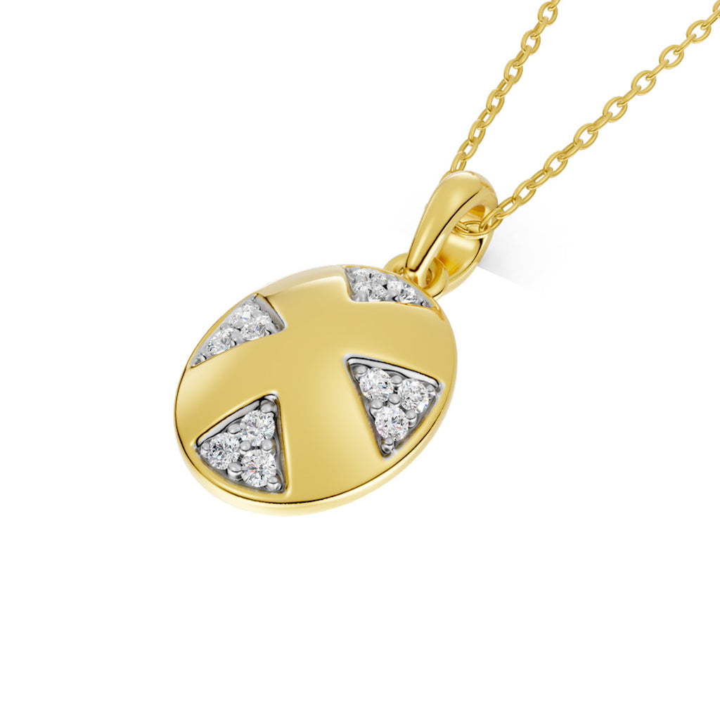 Guiding Light Diamond Pendant