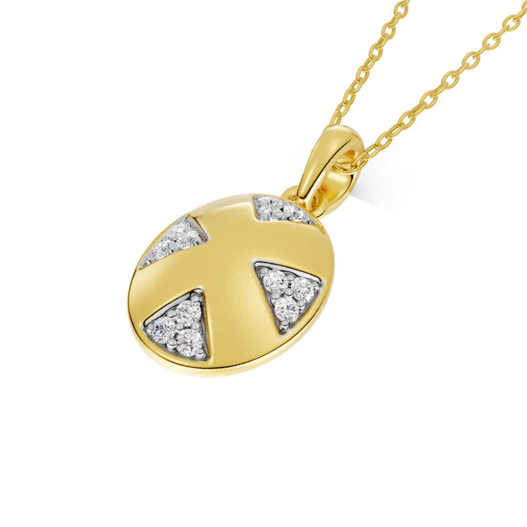 Guiding Light Diamond Pendant